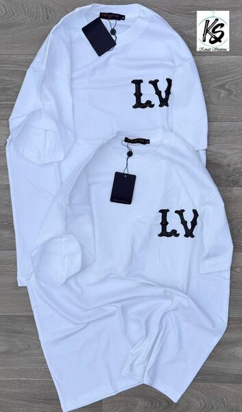 T-shirt blanc élégant LV