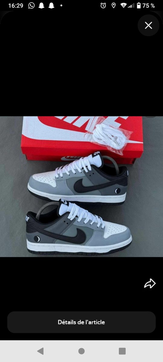 Baskets Nike Air élégantes