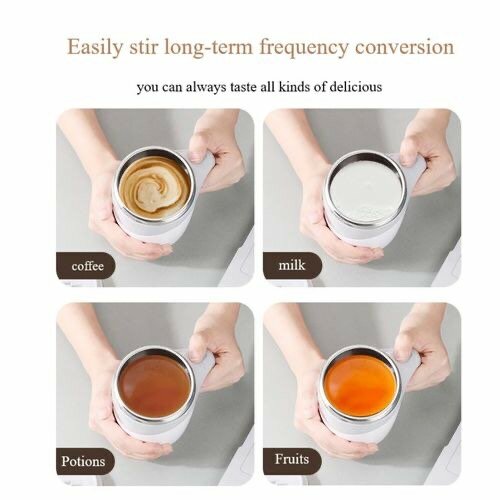 380ml Automatic Self Stirring Mug Coffee Mixing Cup