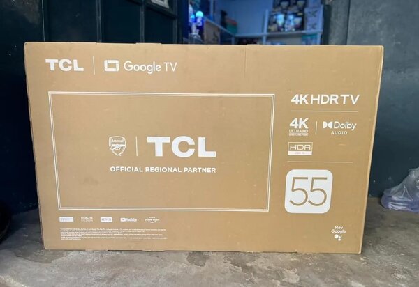 TCL 55" 4K HDR TV