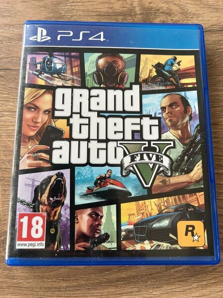 Jeu PS4 Grand Theft Auto V
