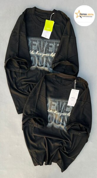 T-shirt imprimé unisexe