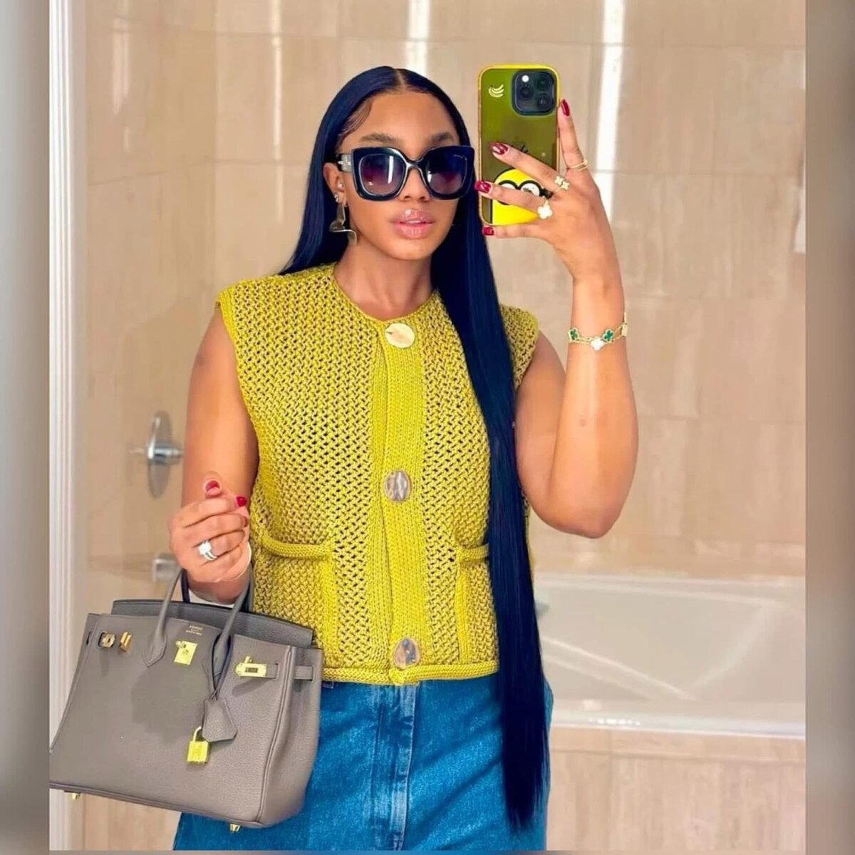 Gilet en maille chic