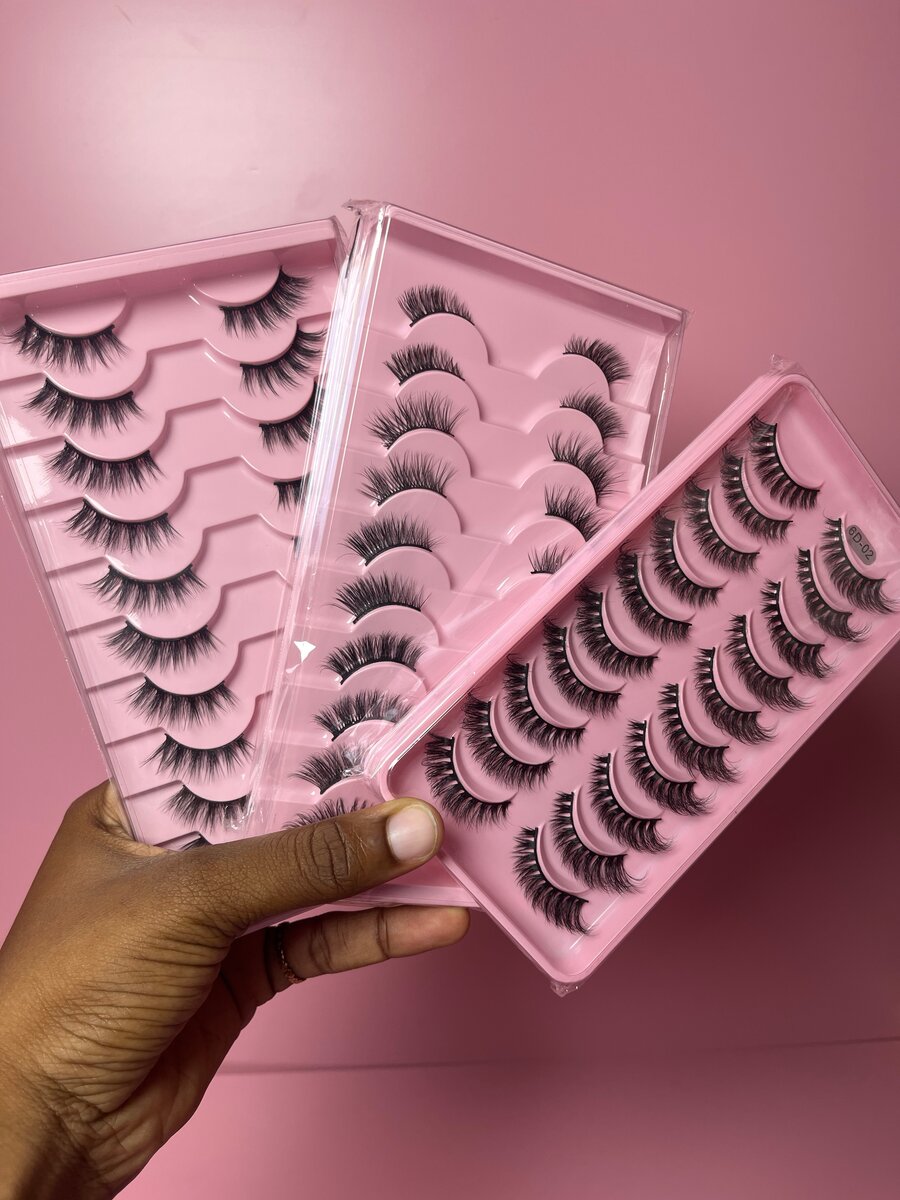 Dramatic False Eyelash Set