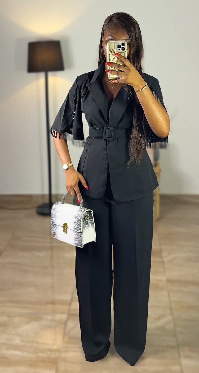 Ensemble pantalon femme chic