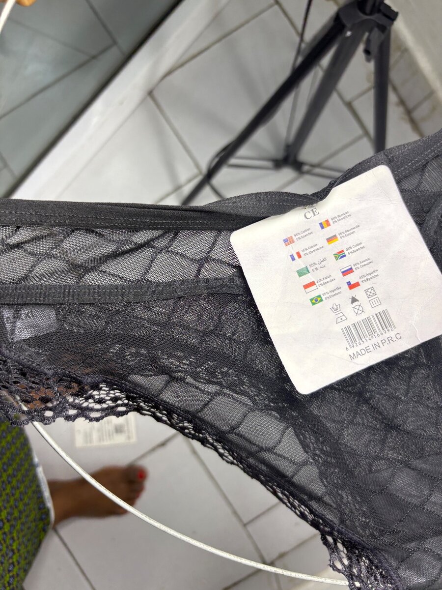 Culotte dentelle noire chic