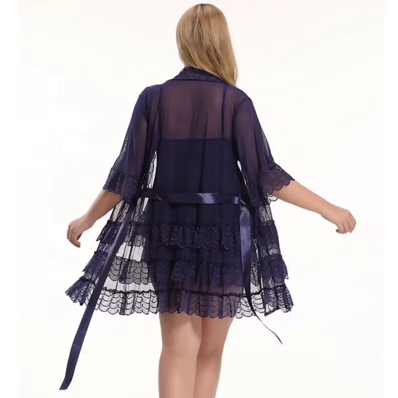 Robe de nuit en dentelle élégante