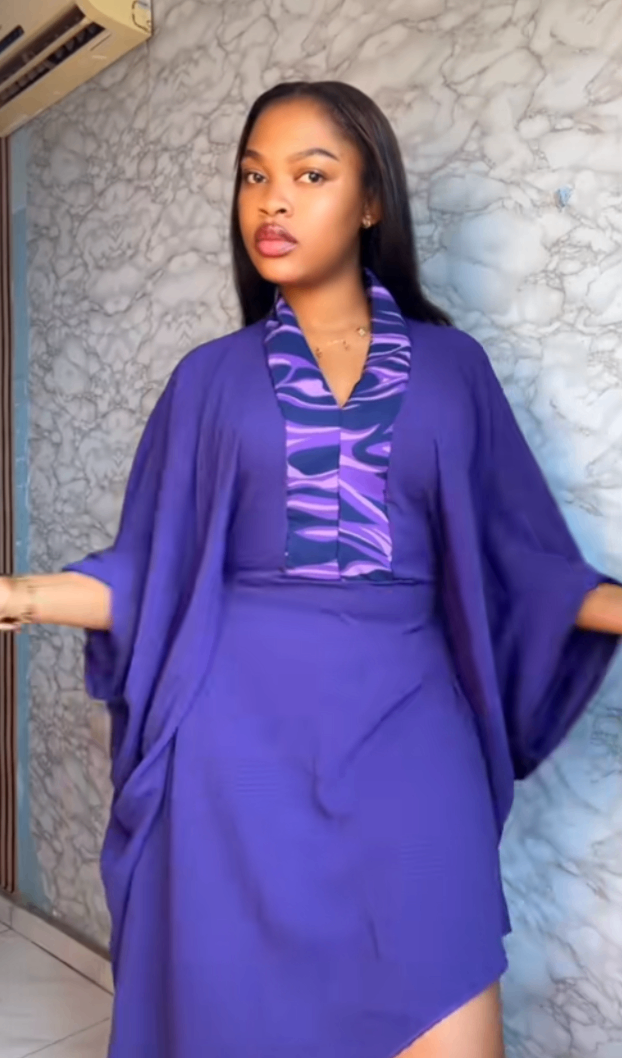 Robe élégante kimono femme