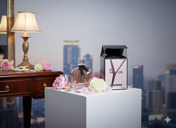 Lot de parfums élégants