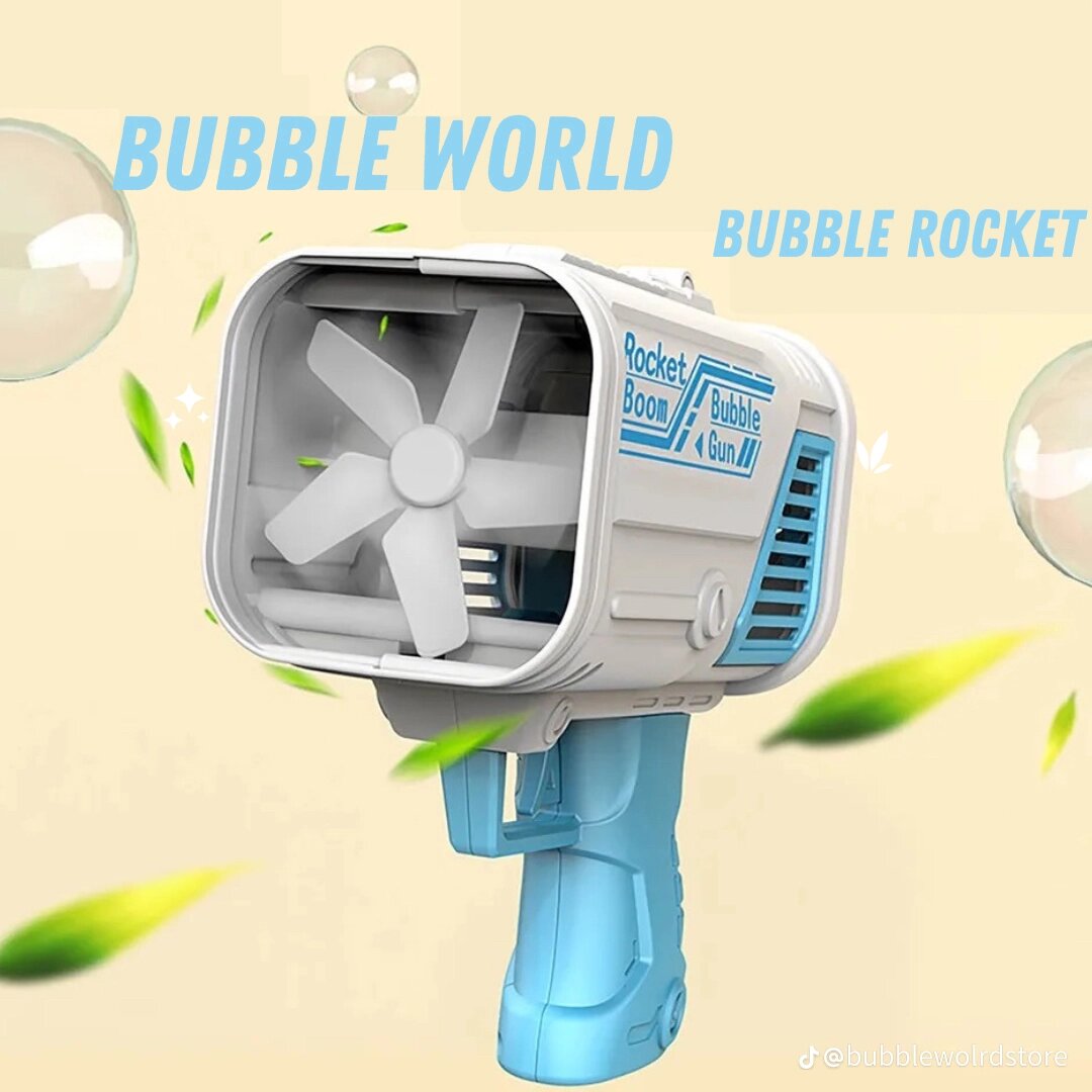 Pistolet à bulles Rocket