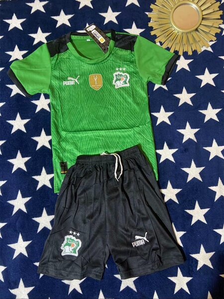 Ensemble de Football Enfant Côte d'Ivoire