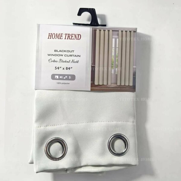 Rideaux Occultants Blancs 01