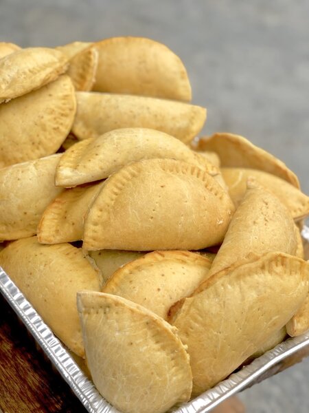 Mini pizza Quiche Pastel