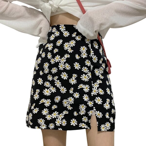 Jupe fleurie élégante