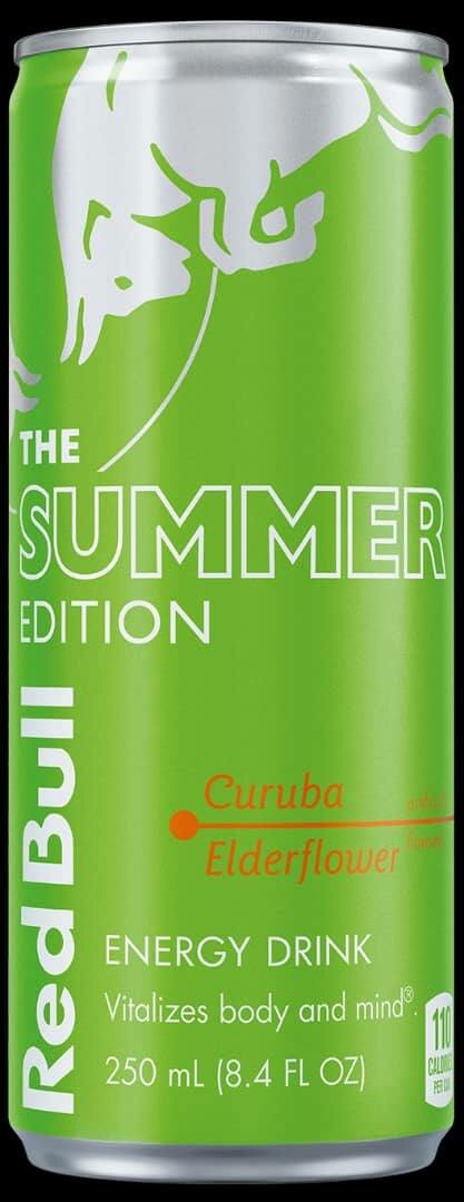 3 CANETTES RED BULL FRUITÉ