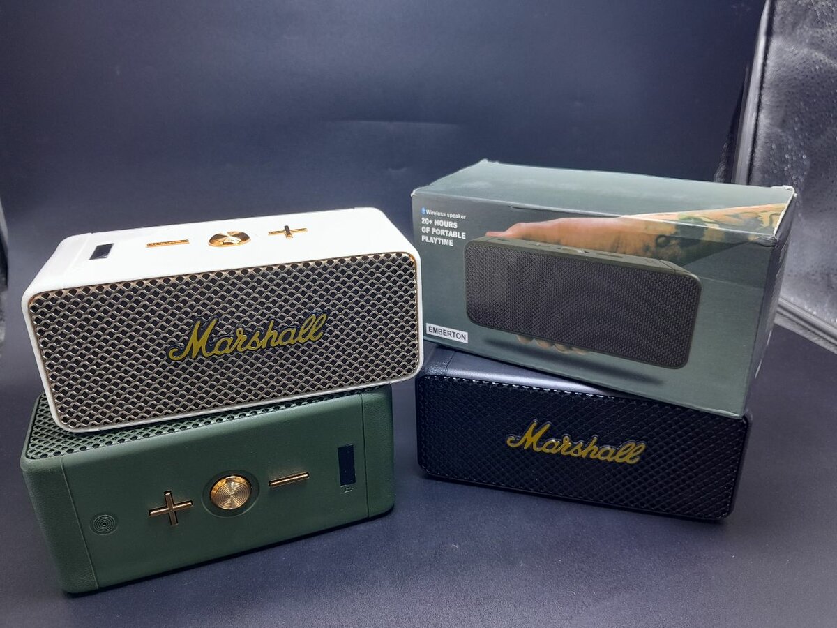 Enceinte Bluetooth portable Marshall