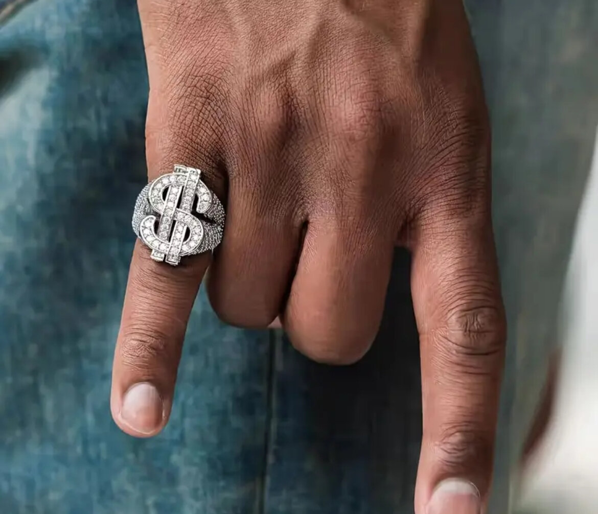 Bague de Jeu Or et Cristaux