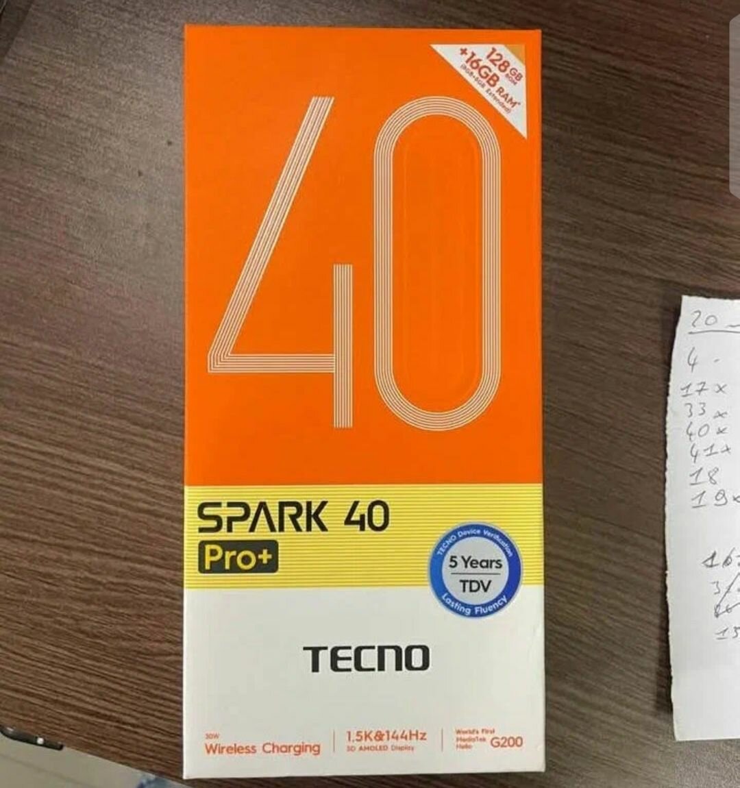 TECNO Spark 40 Pro+ | 128GB