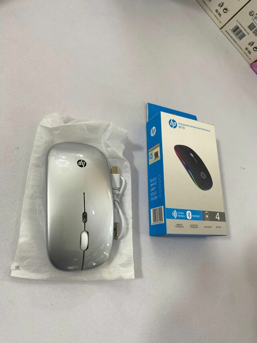 LED Wireless Mouse (free mouse pad)