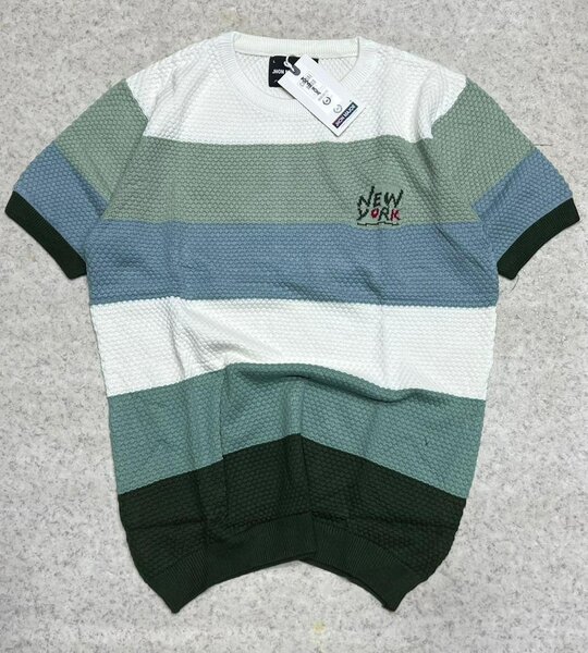 T-shirt rayé "New York"