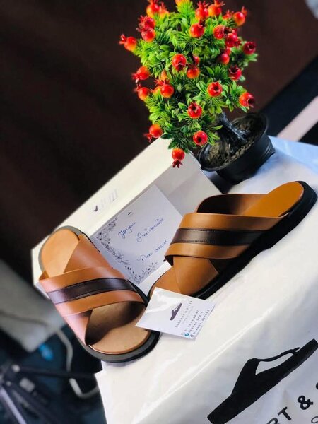 Sandales Homme en Cuir Élégant