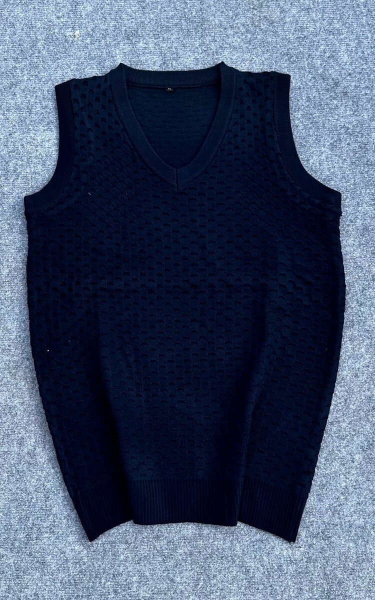 Gilet sans manches en tricot