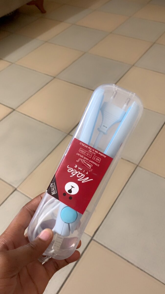 Mini fer à lisser portable