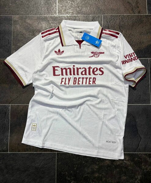 Maillot de football blanc Adid