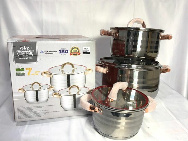 Ensemble de Casseroles en Inox
