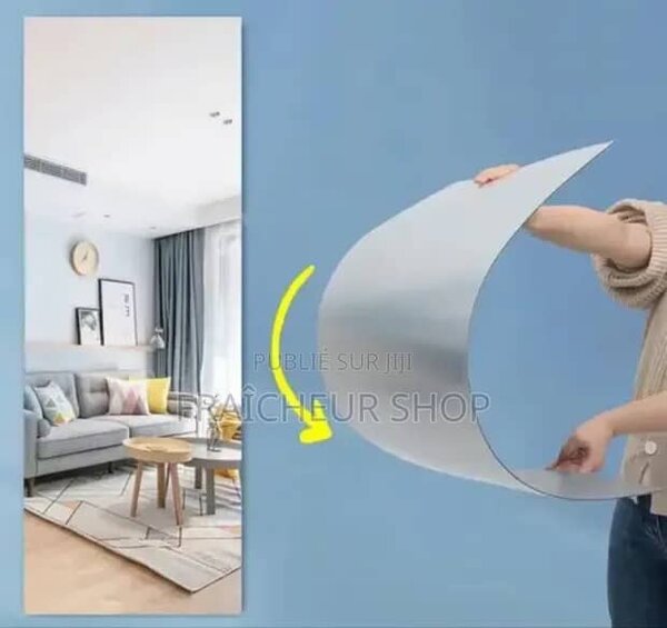 Miroirs adhésifs muraux