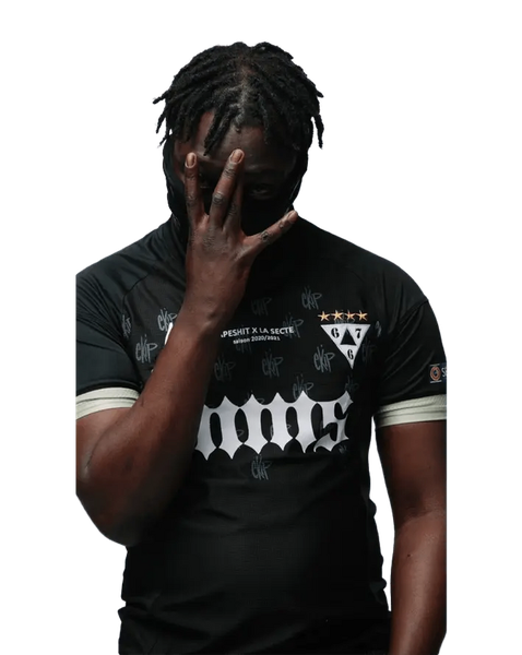 MAILLOT "APESHIT X LA SECTE" 667 EDITION NOIR