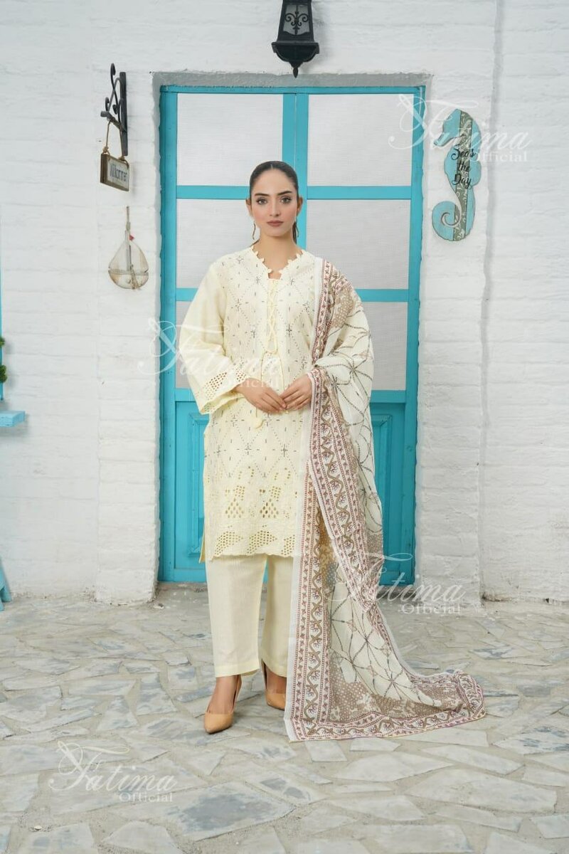 Organza 3 Peace Suit