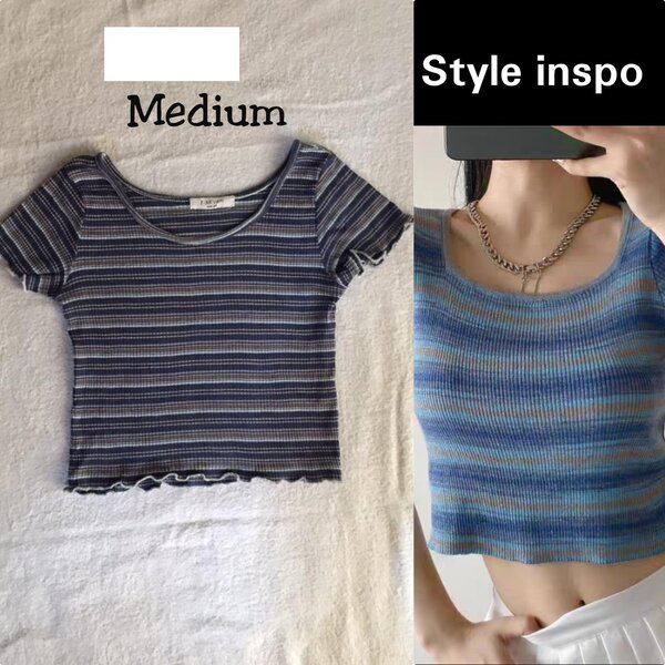 Salaula crop tops and tops