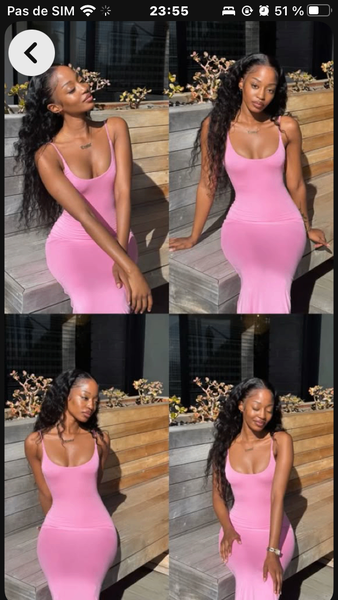 Robe moulante élégante femme