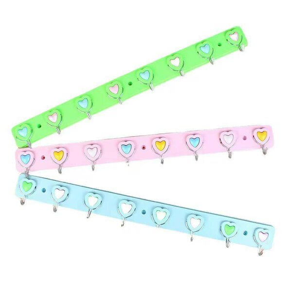 Crochet mural décoratif cœur