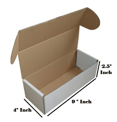 Courier Mailer Boxes Size 9 * 4 * 2.5 Inch Pack of 10 & 20 Box - Packing Material