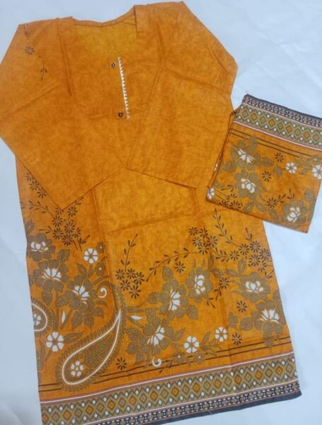 2 pcs lawn dress