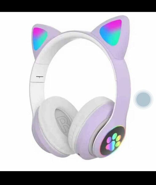 Casque audio oreilles de chat