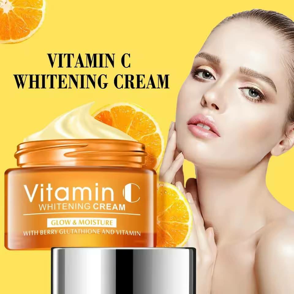 Crème blanchissante à vitamine
