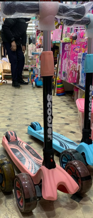 САМОКАТ ДЛЯ ДЕВОЧЕК И МАЛЬЧИКОВ