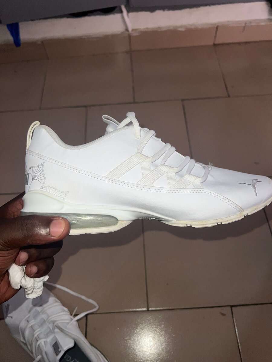 Baskets blanches sport