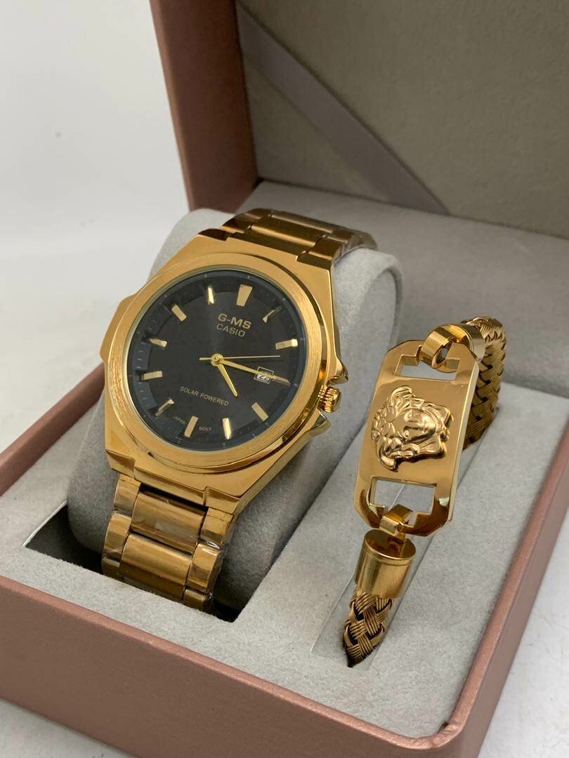 Watch and bracelet set