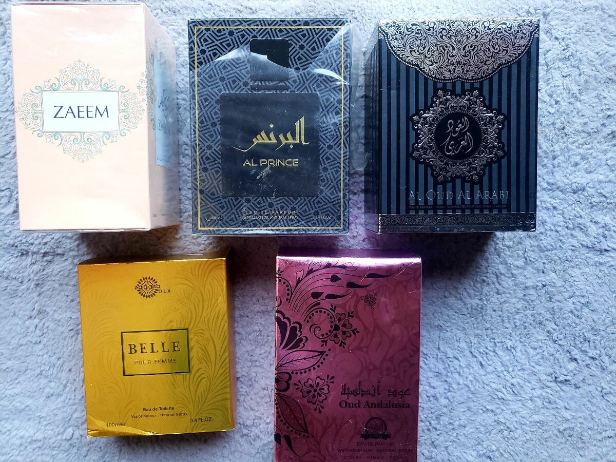 Arabic perfumes  price range k90 to k300