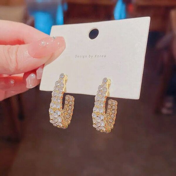 Boucles d'oreilles élégantes Swarovski