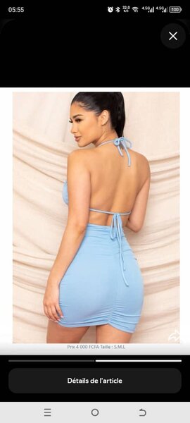 Robe Élégante en Tricot