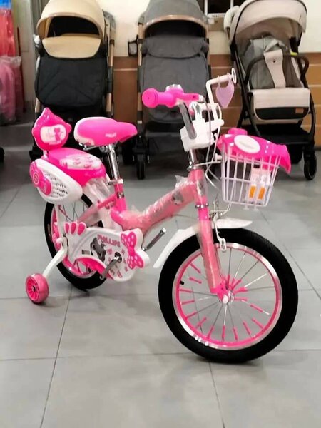 Vélo Enfant Rose Pailleté