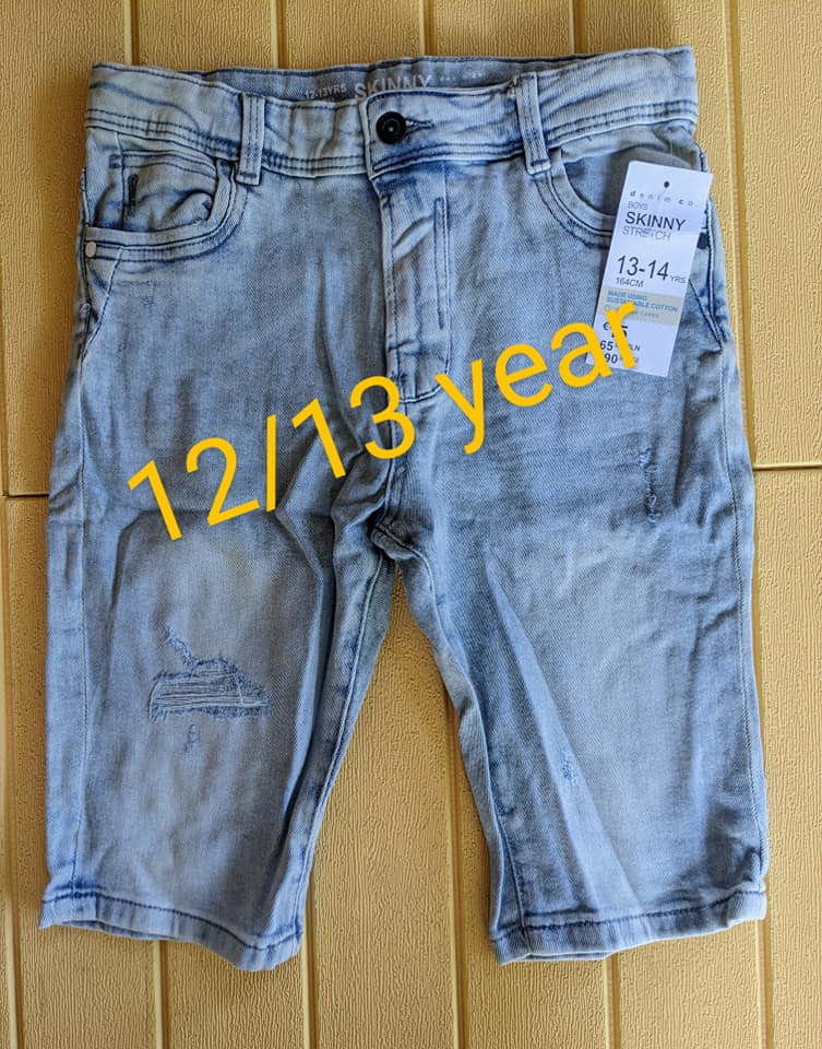 KIDS DENIM SHORTS