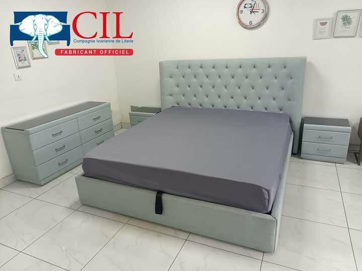 Lit King Size avec Sommier