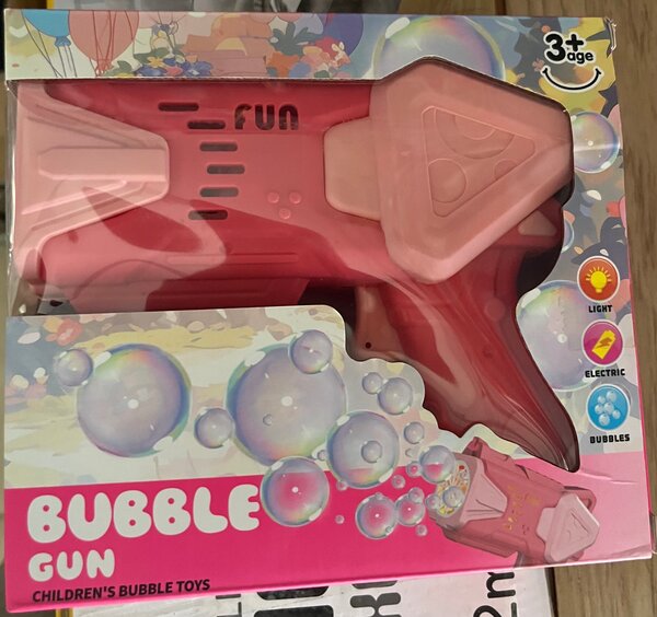 Pistolet à Bulles Électrique