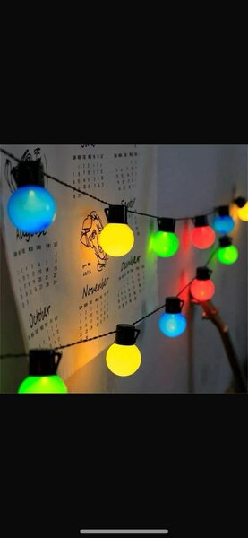 Guirlande lumineuse LED colorée